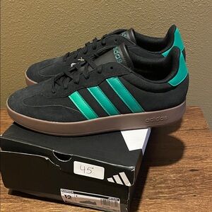 Adidas Men's Barreda Black and Green